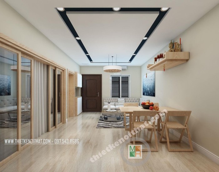Bàn thờ gỗ treo tường